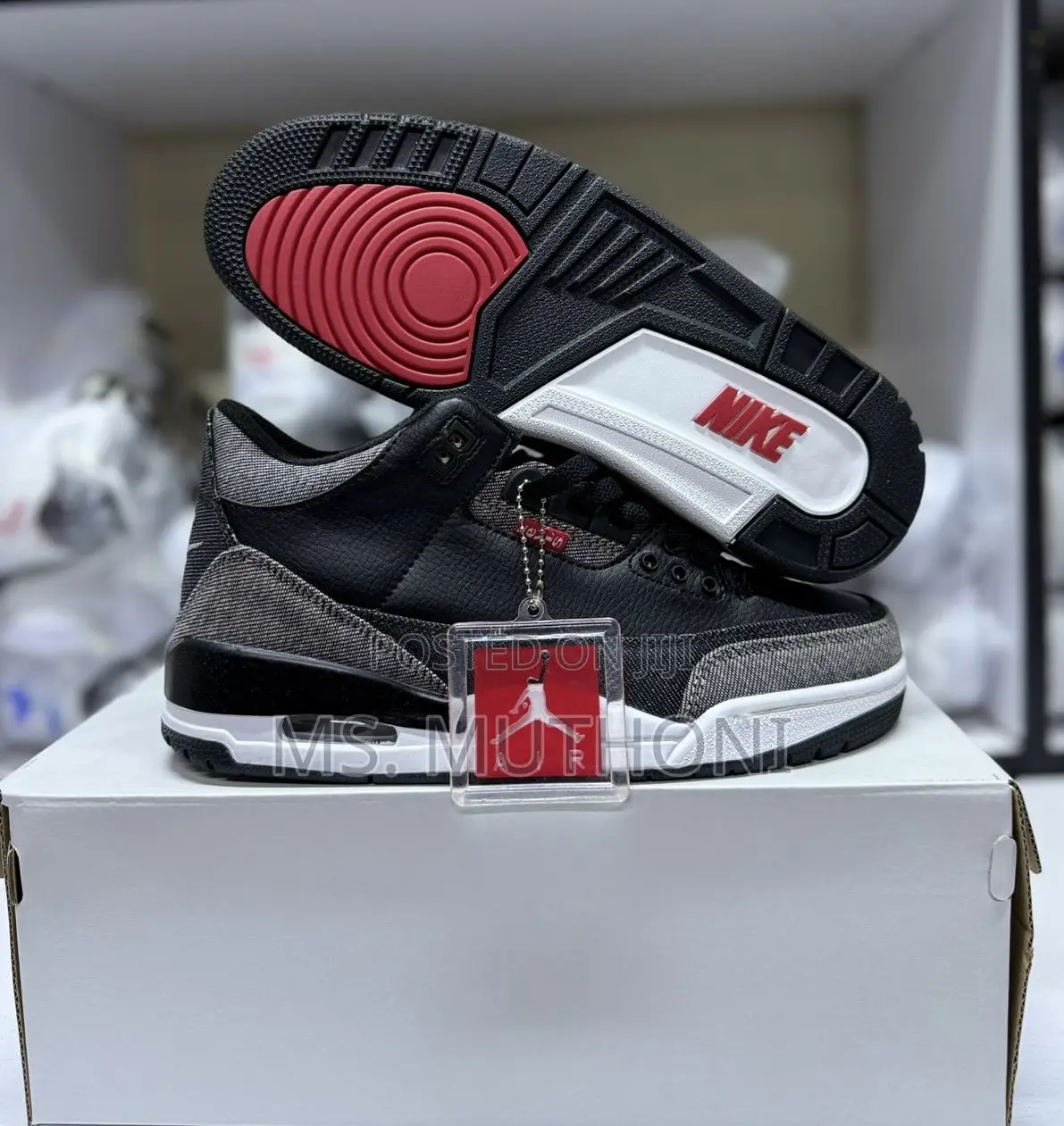 Levi's Aj3 "Black Denim" Size 38-45