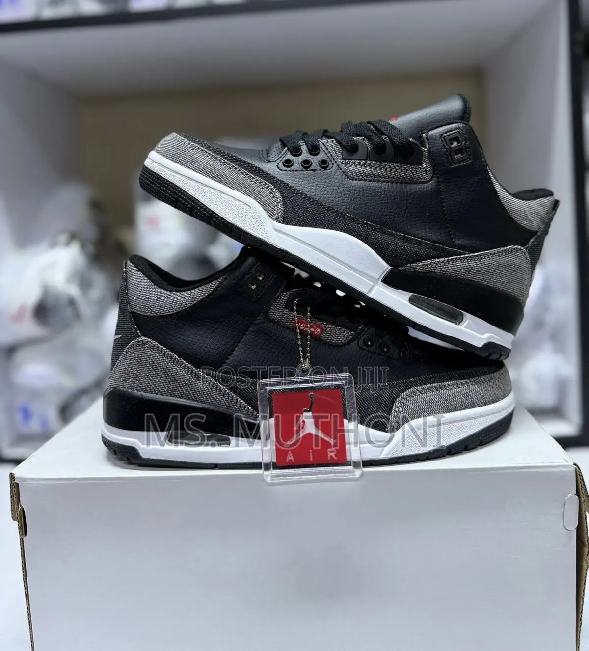 Levi's Aj3 "Black Denim" Size 38-45