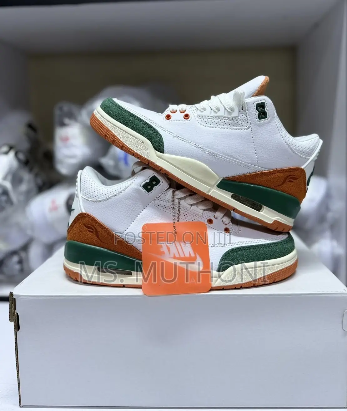 Solefly X Air Jordan 3 "Fruits of Our Labor" / "Miami Hurricanes"