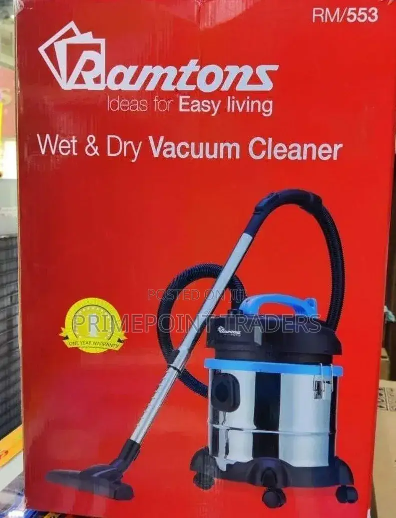 Ramtons Vacuum Cleaner 21 Litres,Powerful 1400w Motor for Deep Cleanin