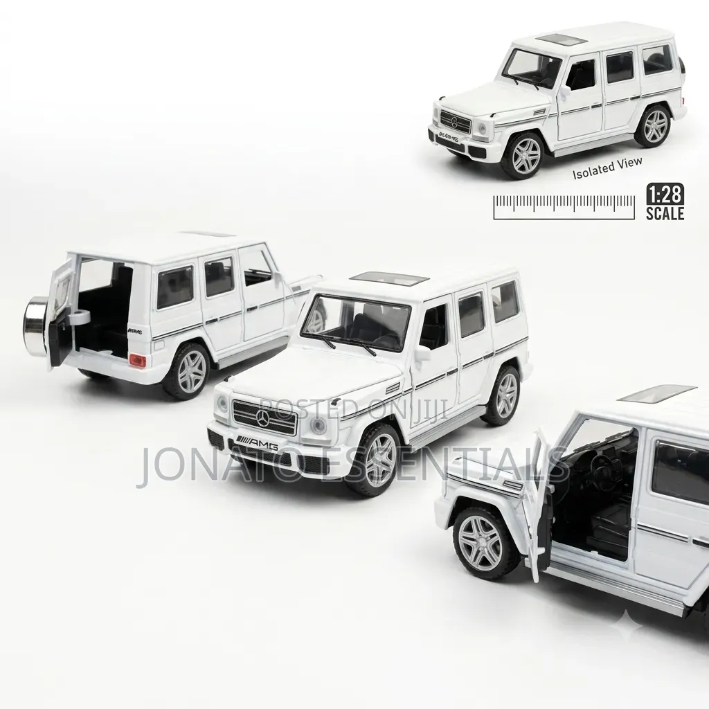 Mercedes Benz G63 G-Wagon Diecast Metal Toy Car - Pull Back Action