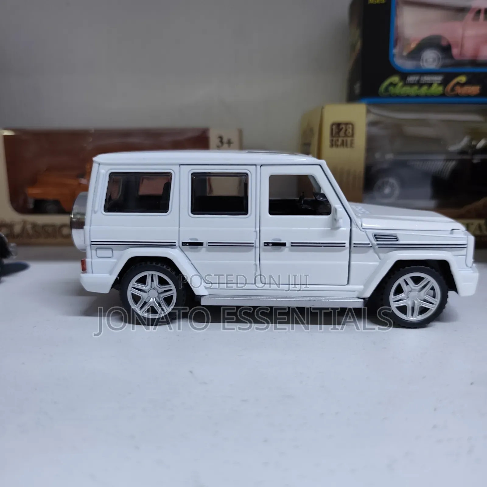 Mercedes Benz G63 G-Wagon Diecast Metal Toy Car - Pull Back Action