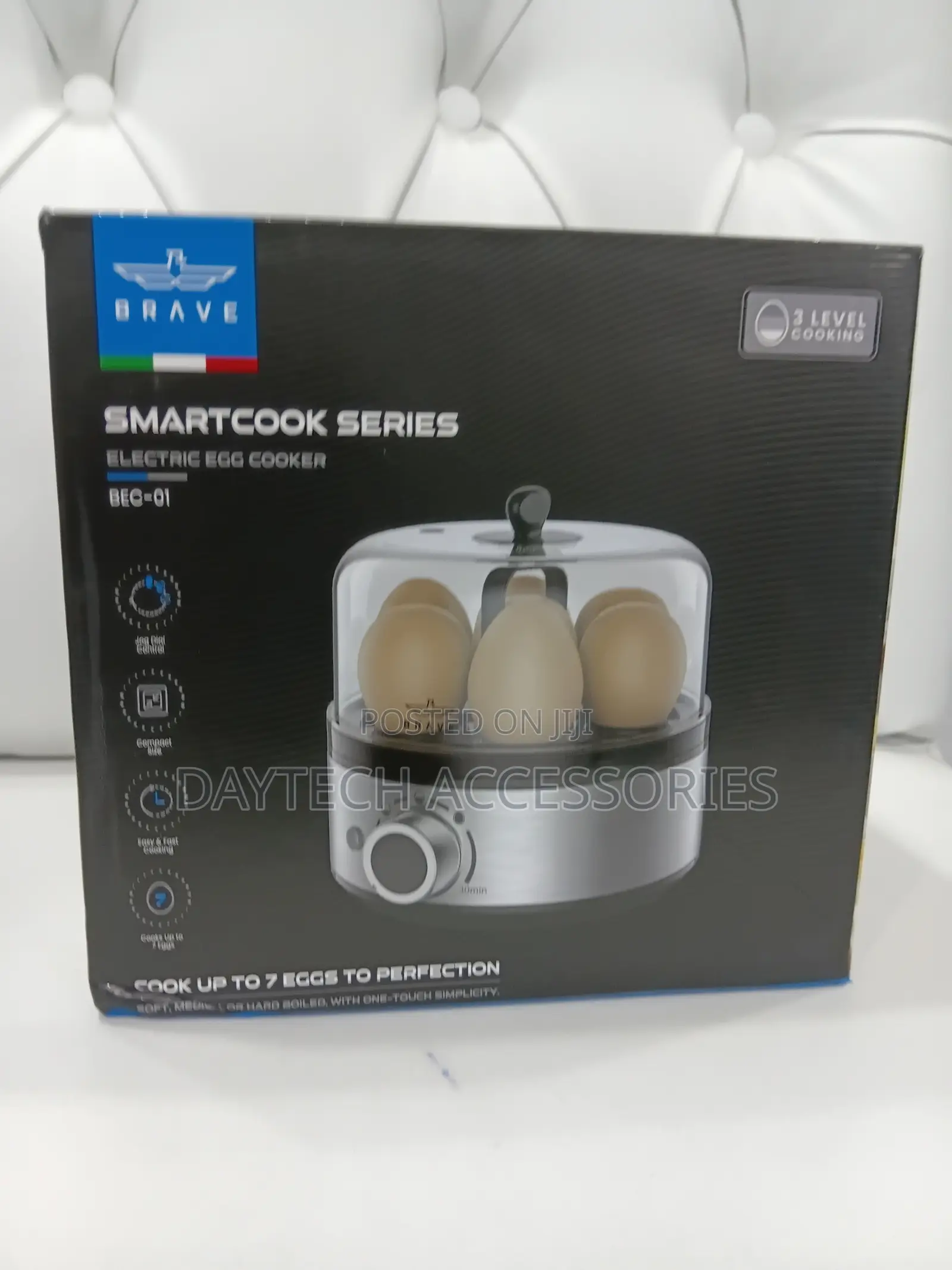 This Is a Brave Smartcook Series Bec-01 Electric Egg Cooker.