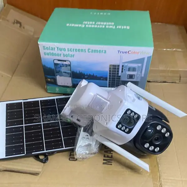 Remote Versatility Full Pan-Tilt-Zoom (Ptz) 360-Degree Solar PTZ Cam