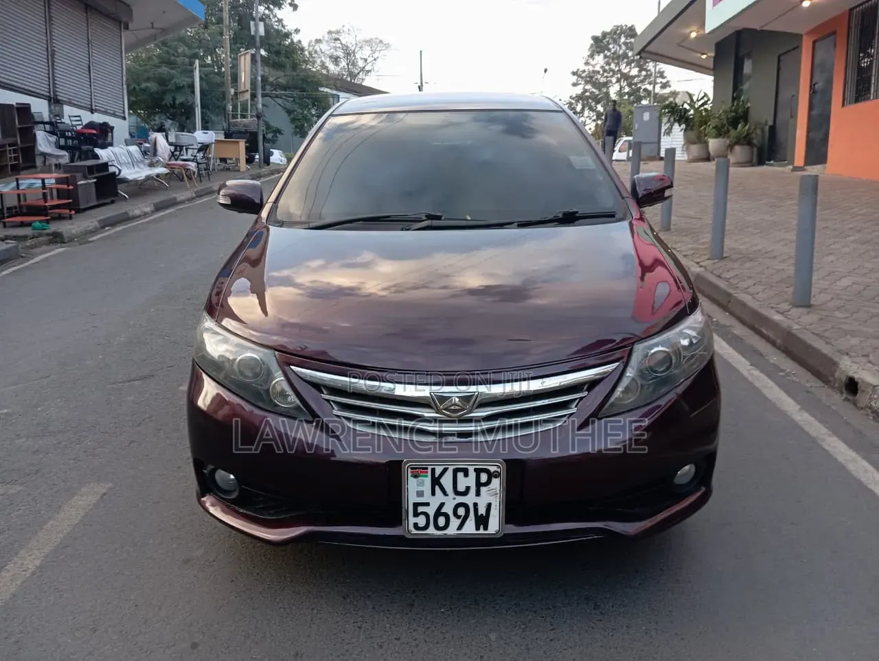 Toyota Allion 2010 Maroon