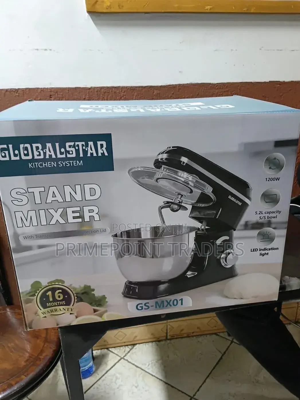 Globalstar Commercial 5.2l Stand Mixer – Built For Everyday Baking