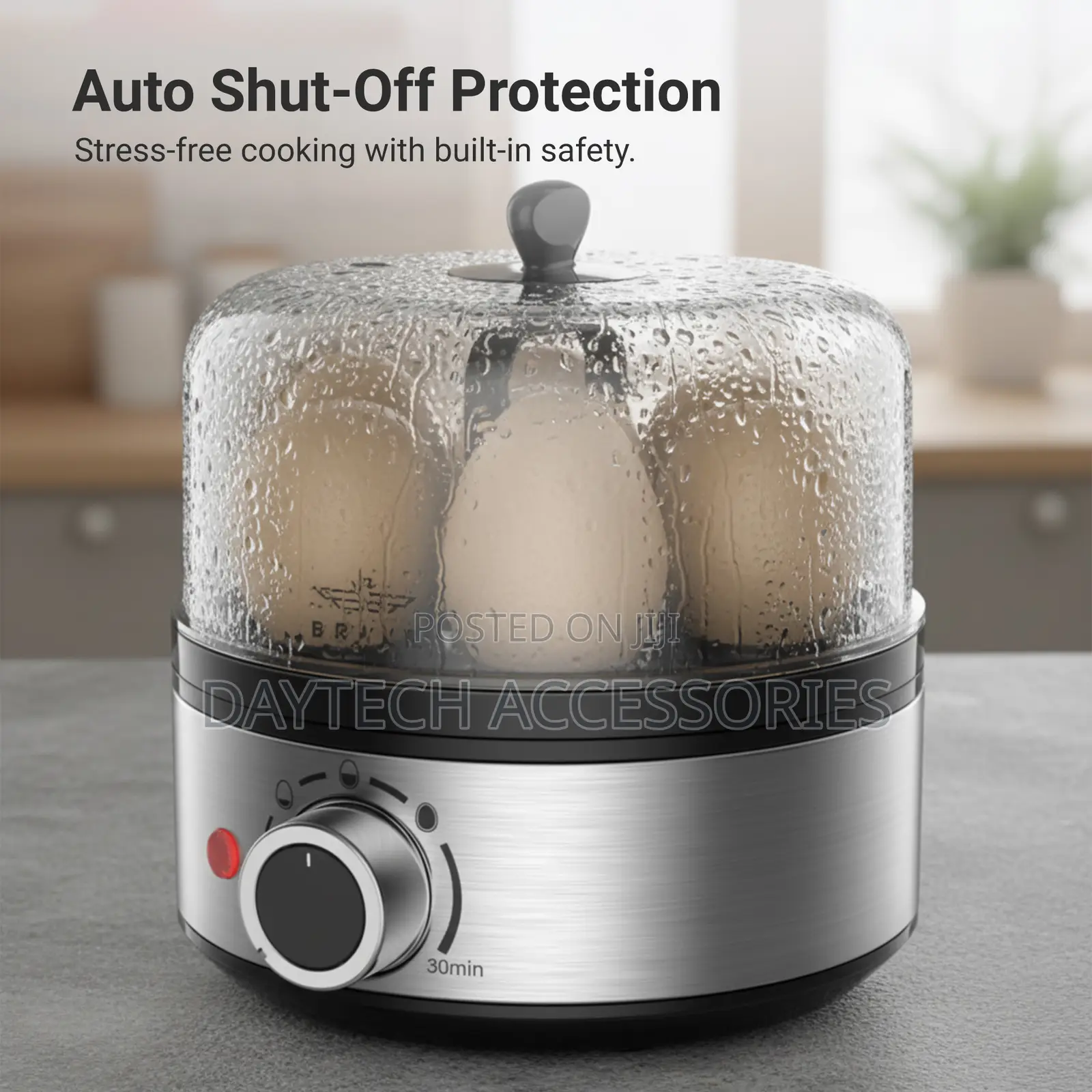 Brave Smart Electric Egg Cooker Boiler 7-Egg - Bec-01