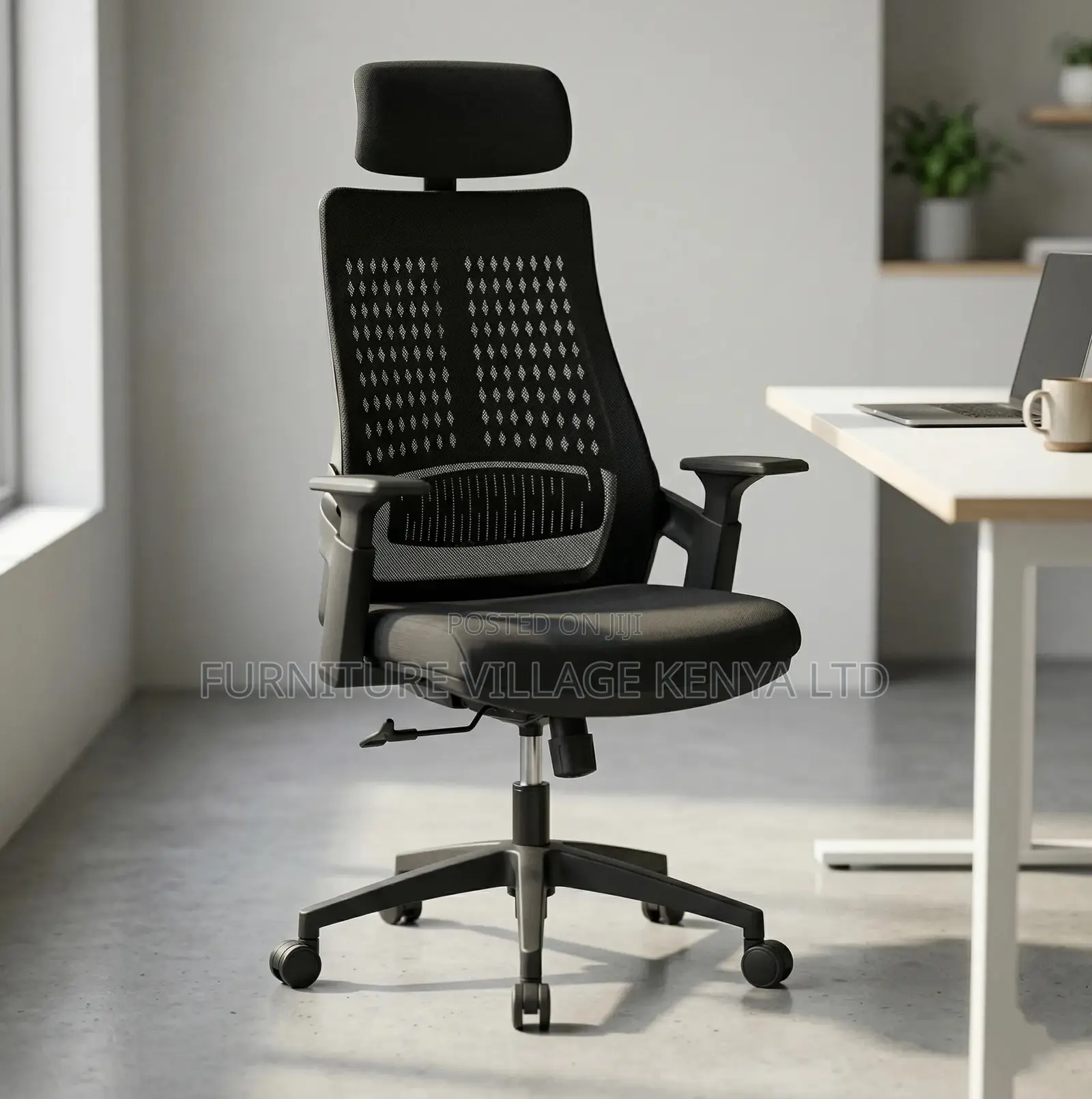 Strong Mesh High-Back Office Chair