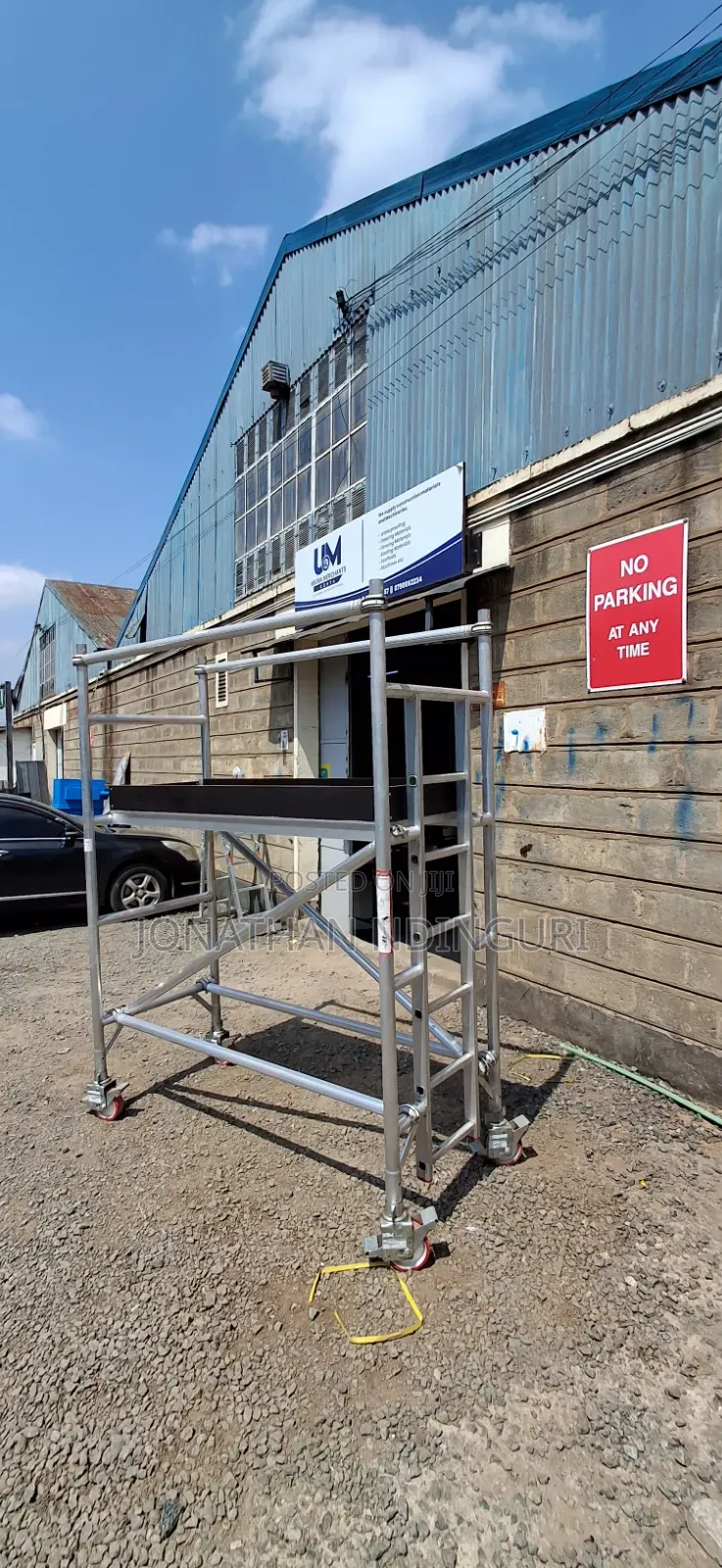 Aluminium Scaffold Ladder – Portable Elevated Work Platform
