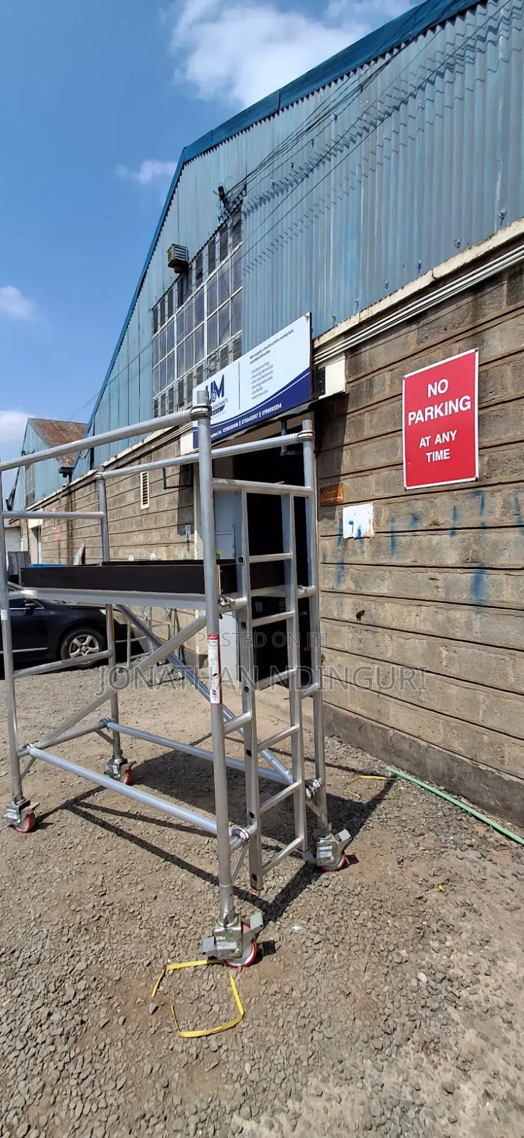Aluminium Scaffold Ladder – Portable Elevated Work Platform