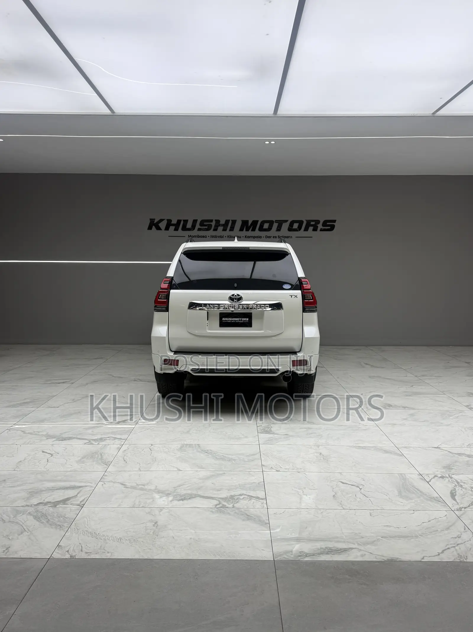 Toyota Land Cruiser Prado 2019  White 