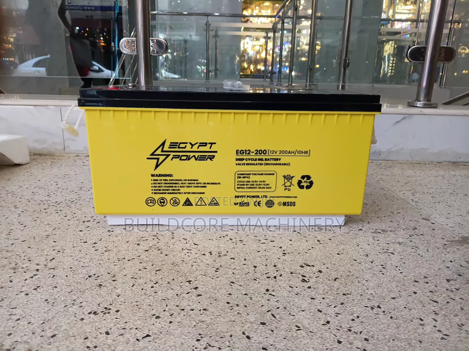 Egypt Power 200ah Gel Battery