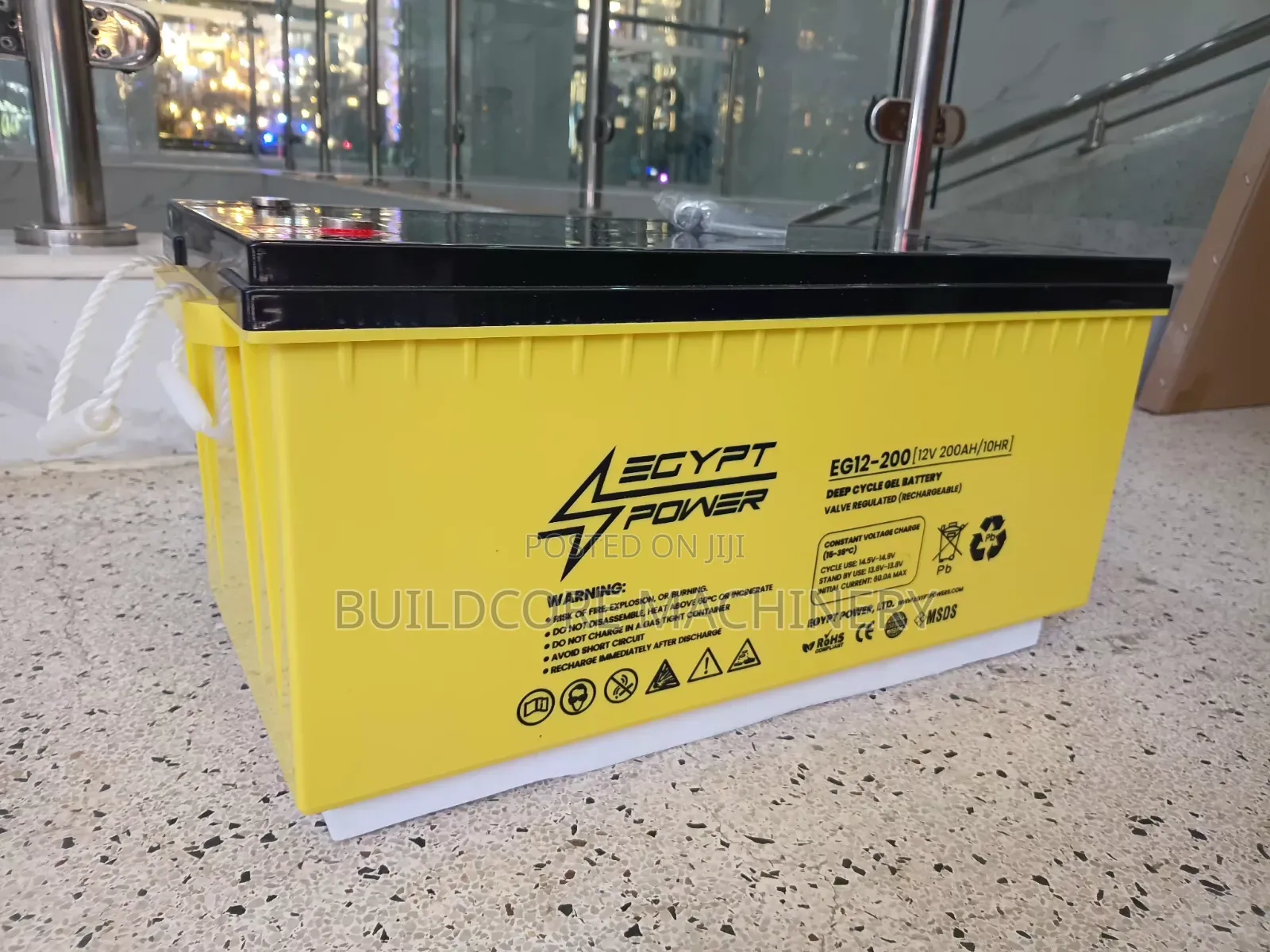 Egypt Power 200ah Gel Battery