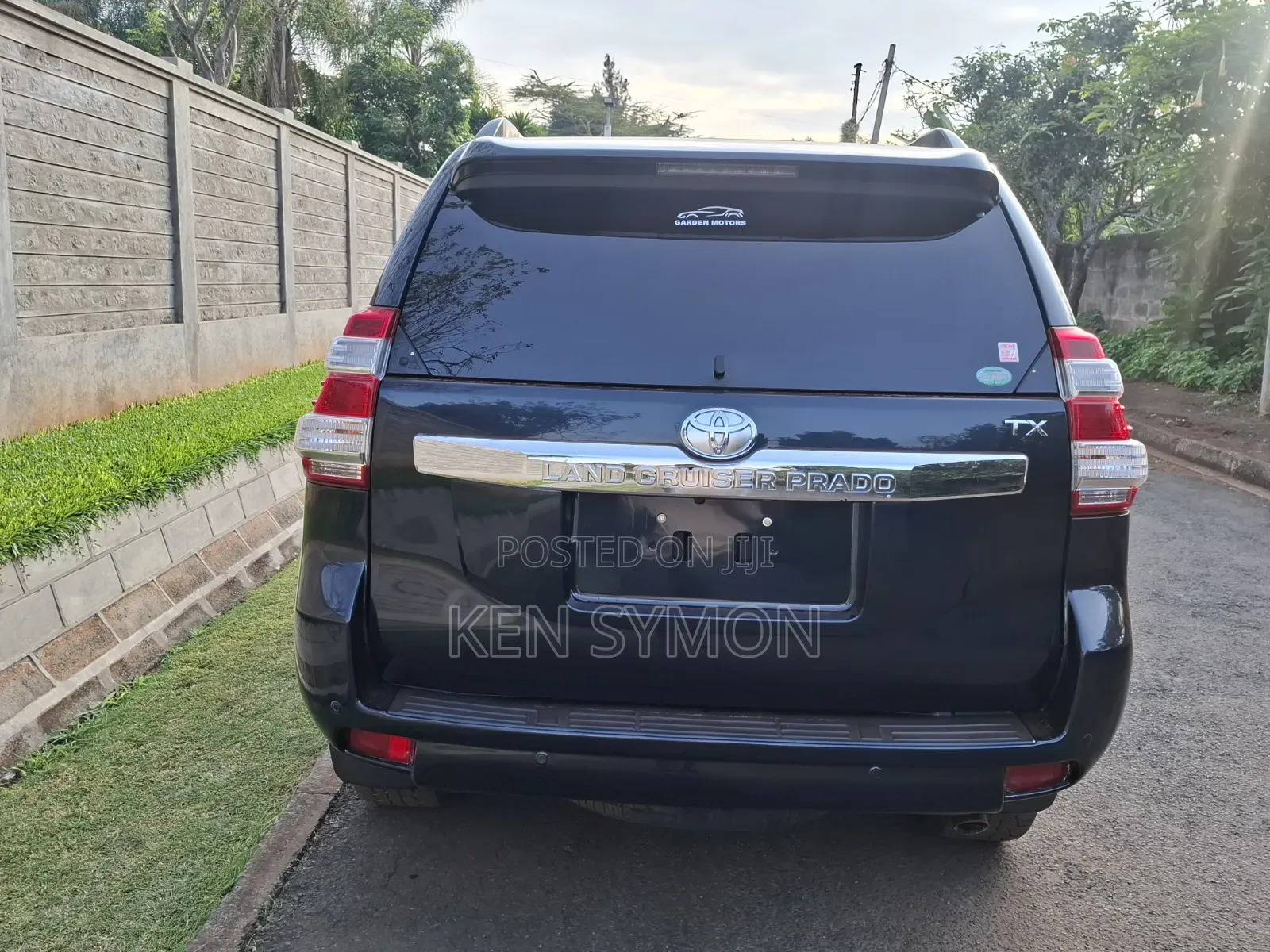 Toyota Land Cruiser Prado 2016 Blue