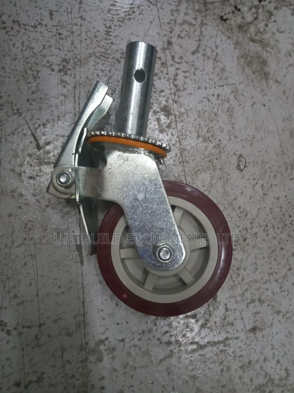6" Scaffolding Castor Wheels H/D With Brake