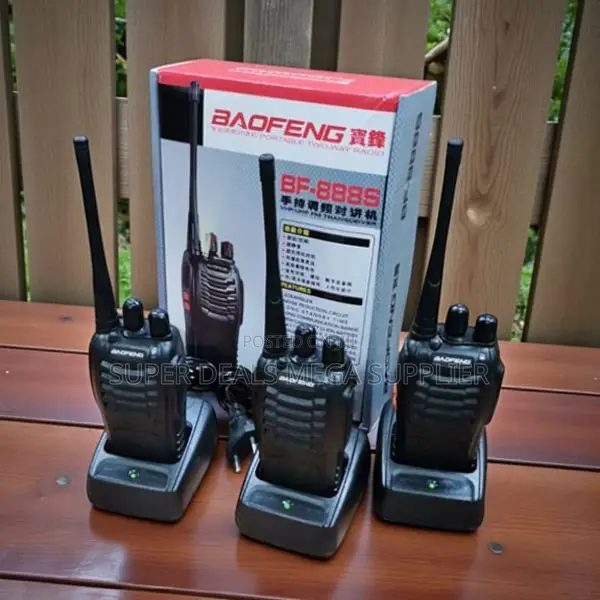 Baofeng Bf-888s Handheld Walkie Talkie With English Voice Prompt