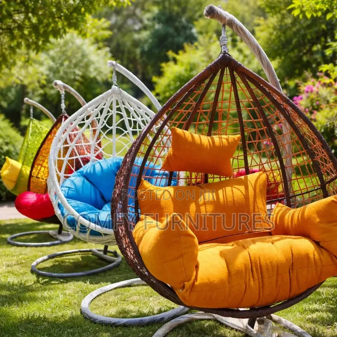 Brown Garden Swing Seat Hammock Swings