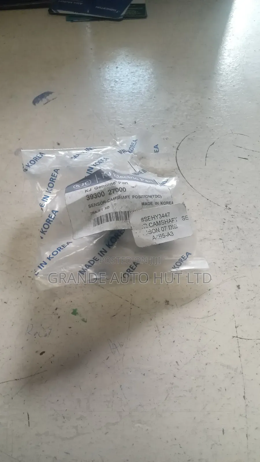 Sensor Camshaft Tucson 07 Die(Kjc Genuine)