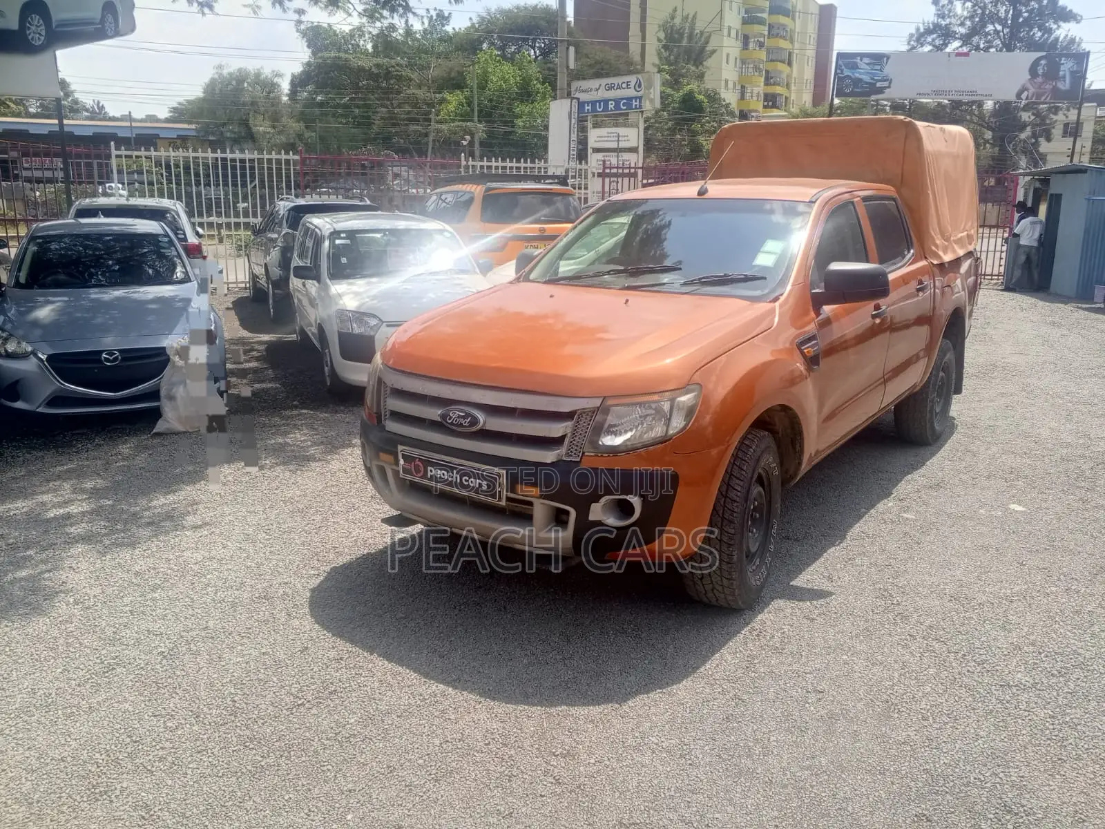 Ford Ranger 2015 Orange