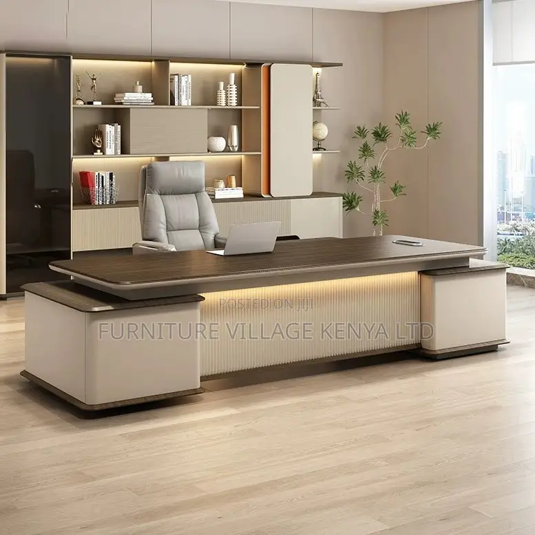 240cm Executive L-Shaped Executive Office Desk