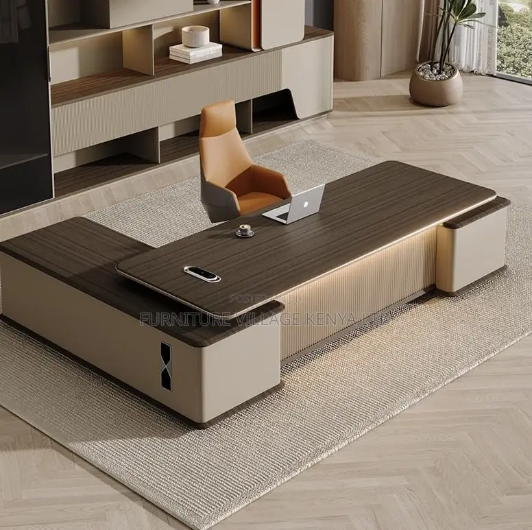 240cm Executive L-Shaped Executive Office Desk