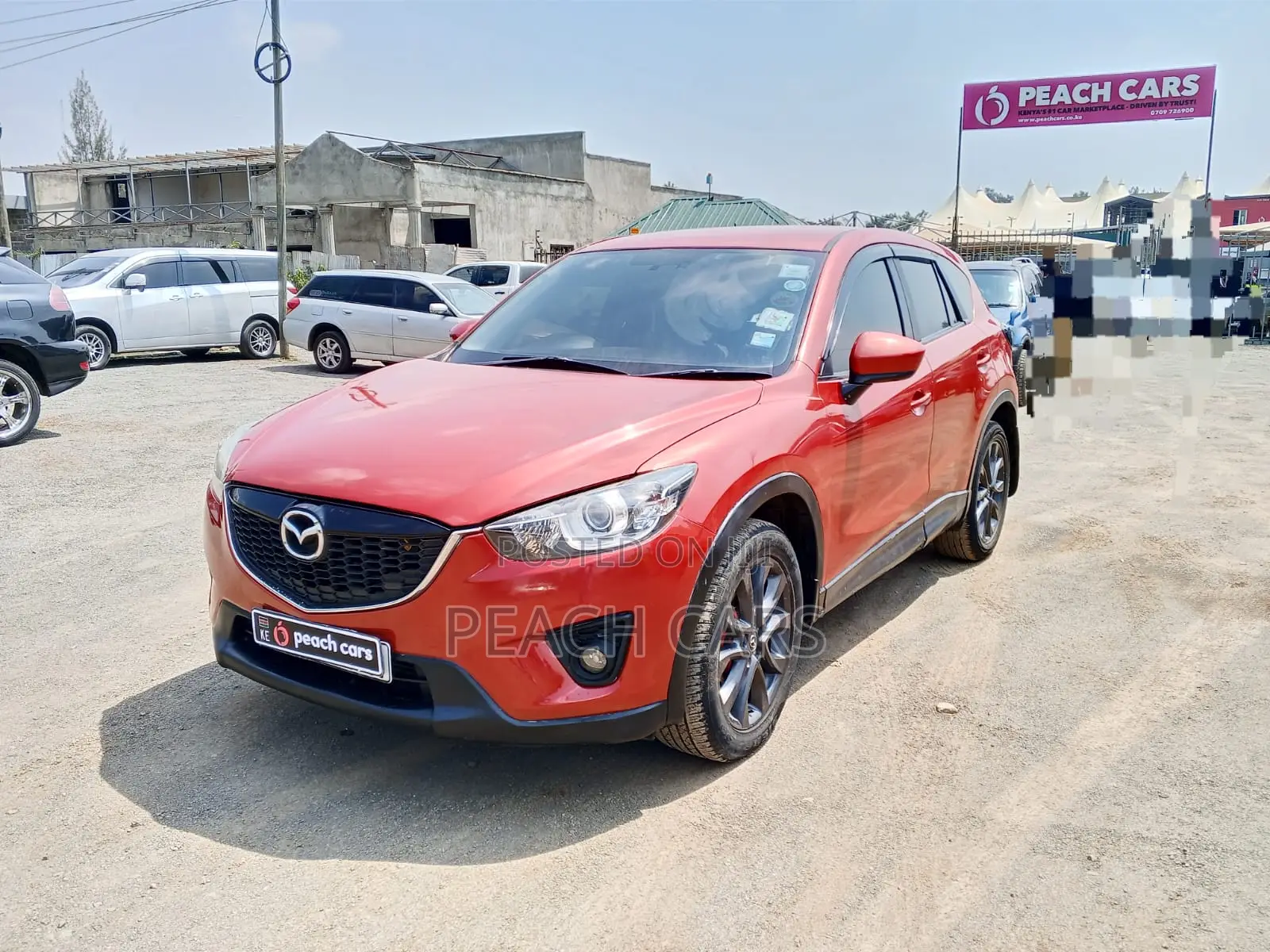Mazda CX-5 2012 Red