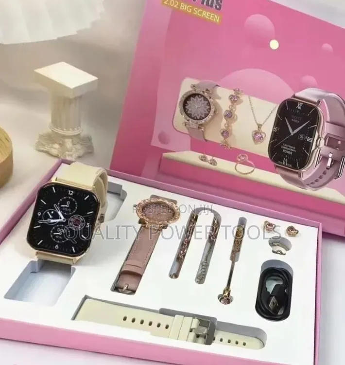 *7 in 1 Smart Watch A58 Plus - Big Screen*