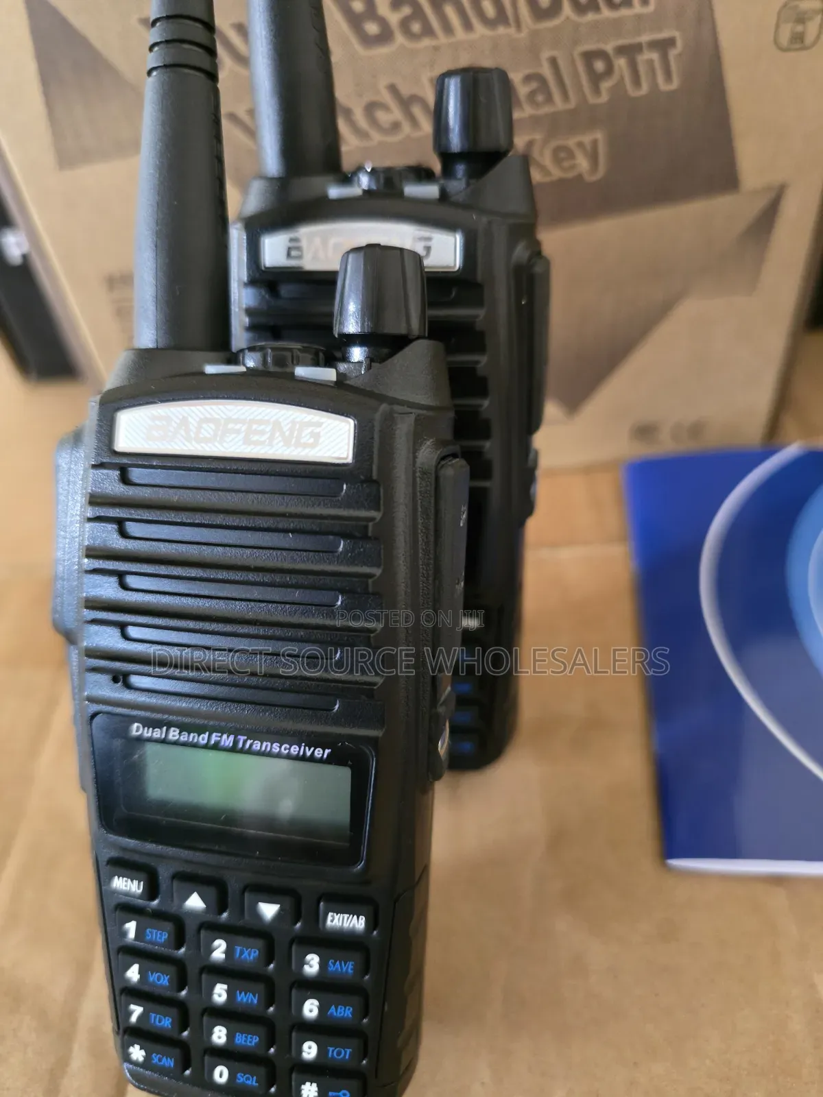 Original Baofeng Uv-82 Professional Handheld Radio – Dual Ptt