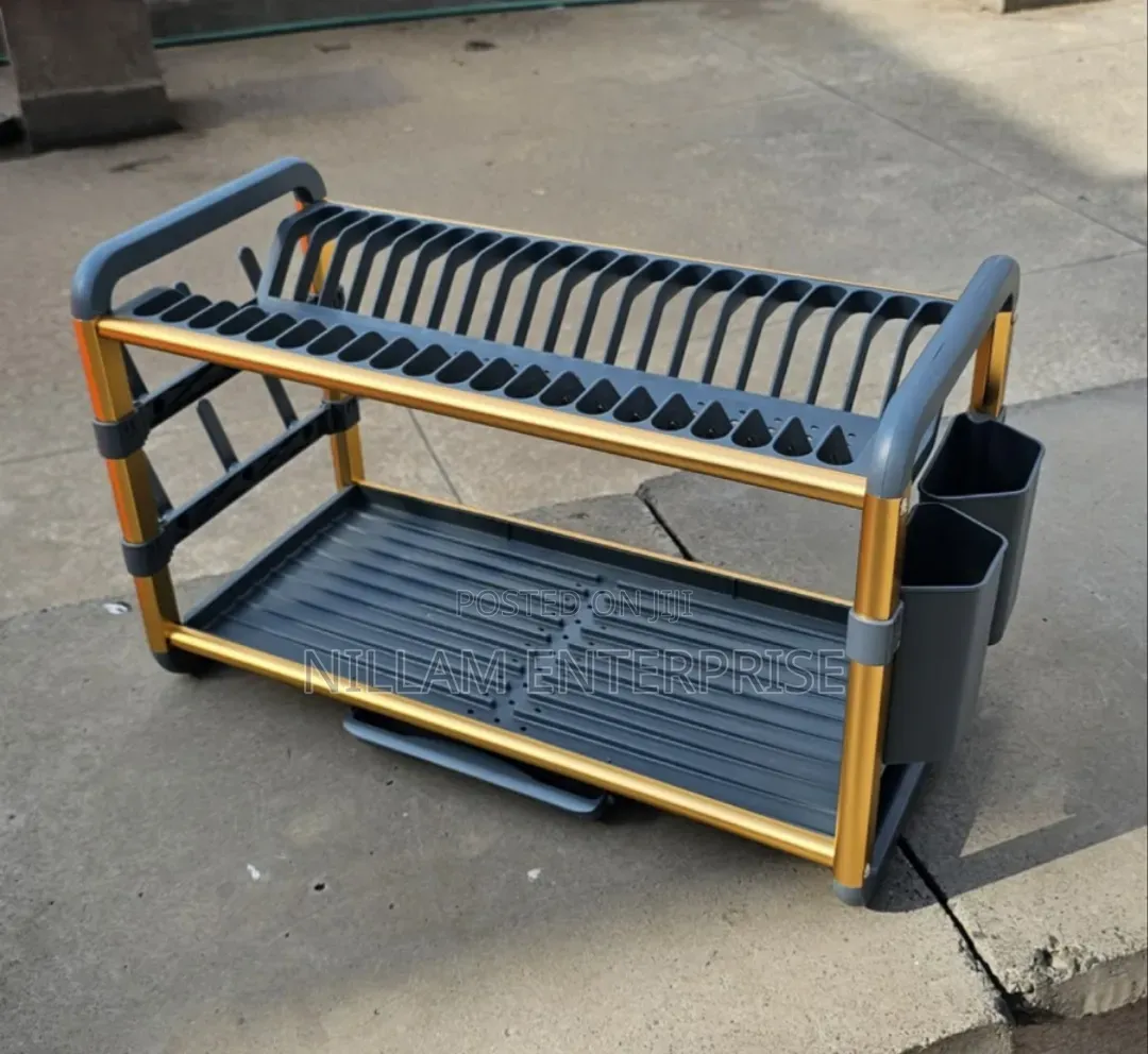Premium Quality 2tier Aluminium Dish Drainer*