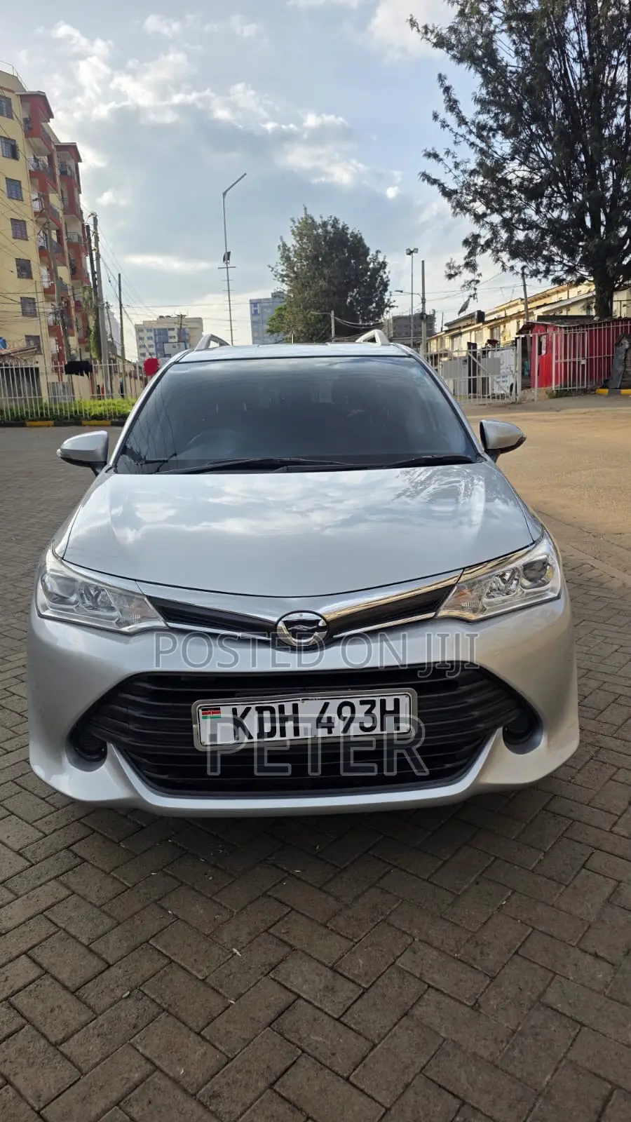 Toyota Corolla Fielder 2015 Silver