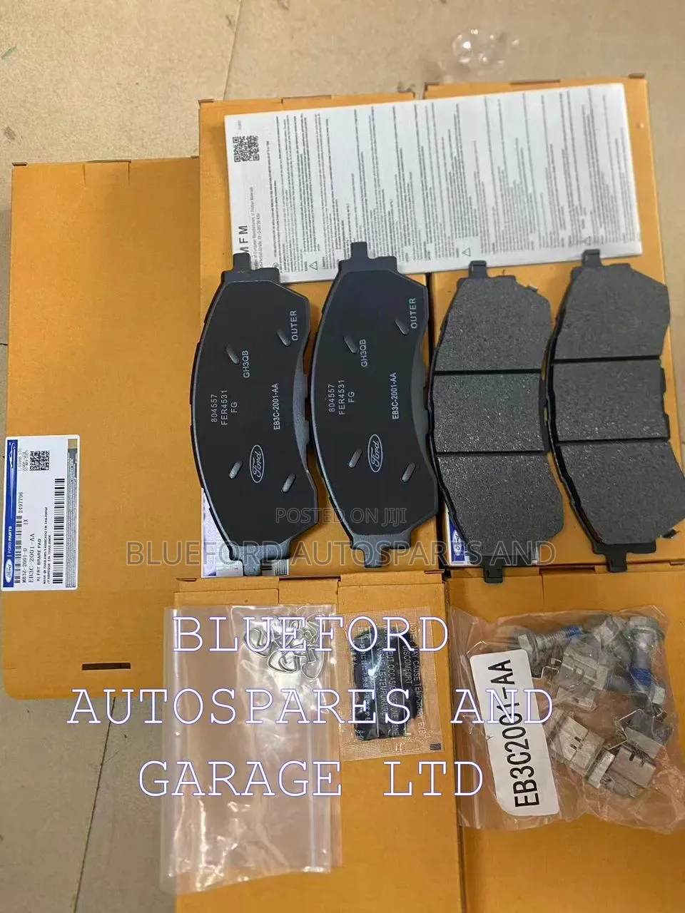 Genuine Ford Ranger T6 and Ford Everest Brake Pads