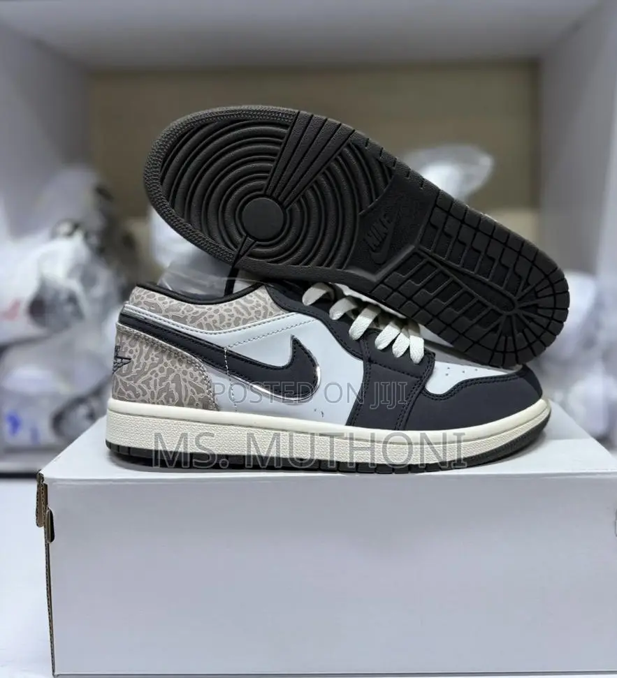 Aj3, These Air Jordan 1 Low "Deep Pewter" Size 38-45