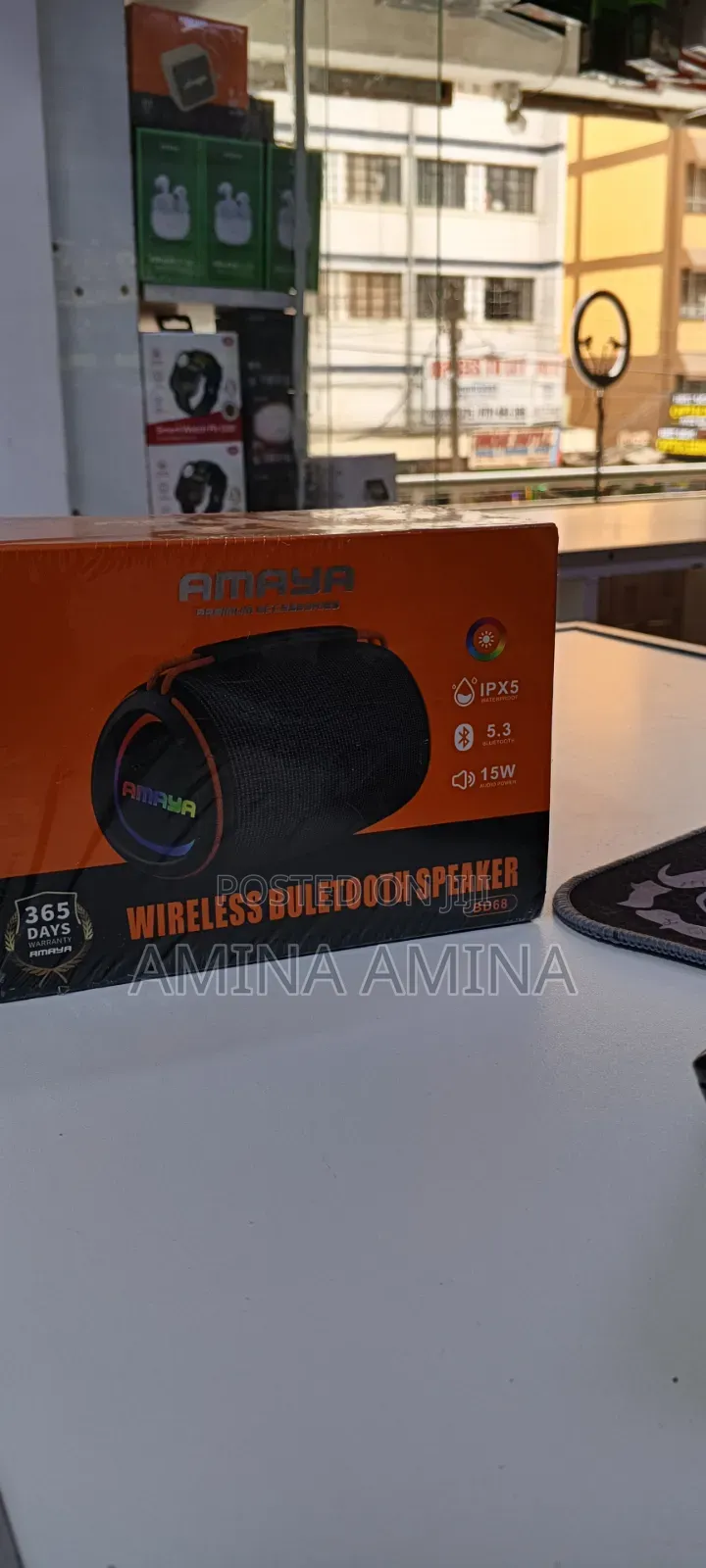 Bd68 Amaya Bluetooth Speaker Reachable Radio