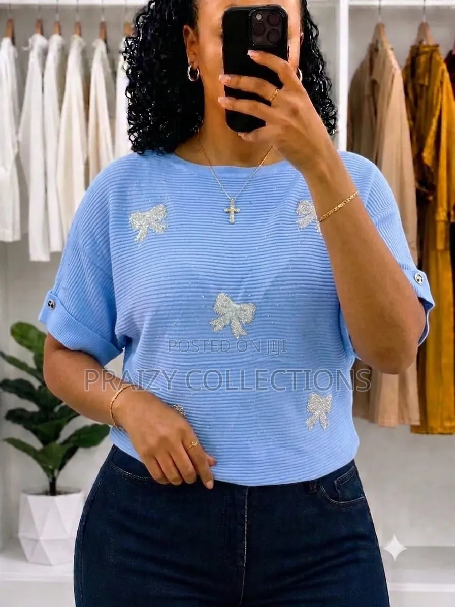 Bow
Stretch Tops
Free Size