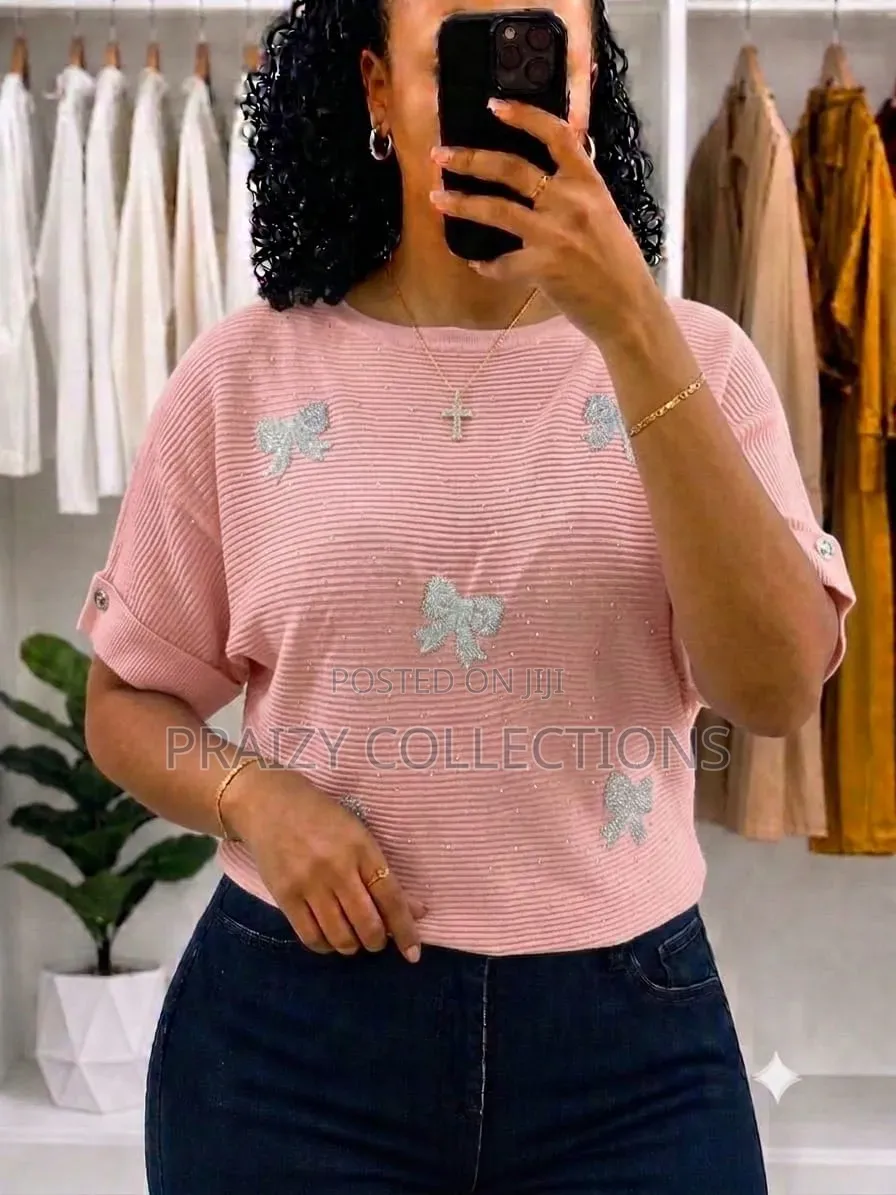 Bow
Stretch Tops
Free Size