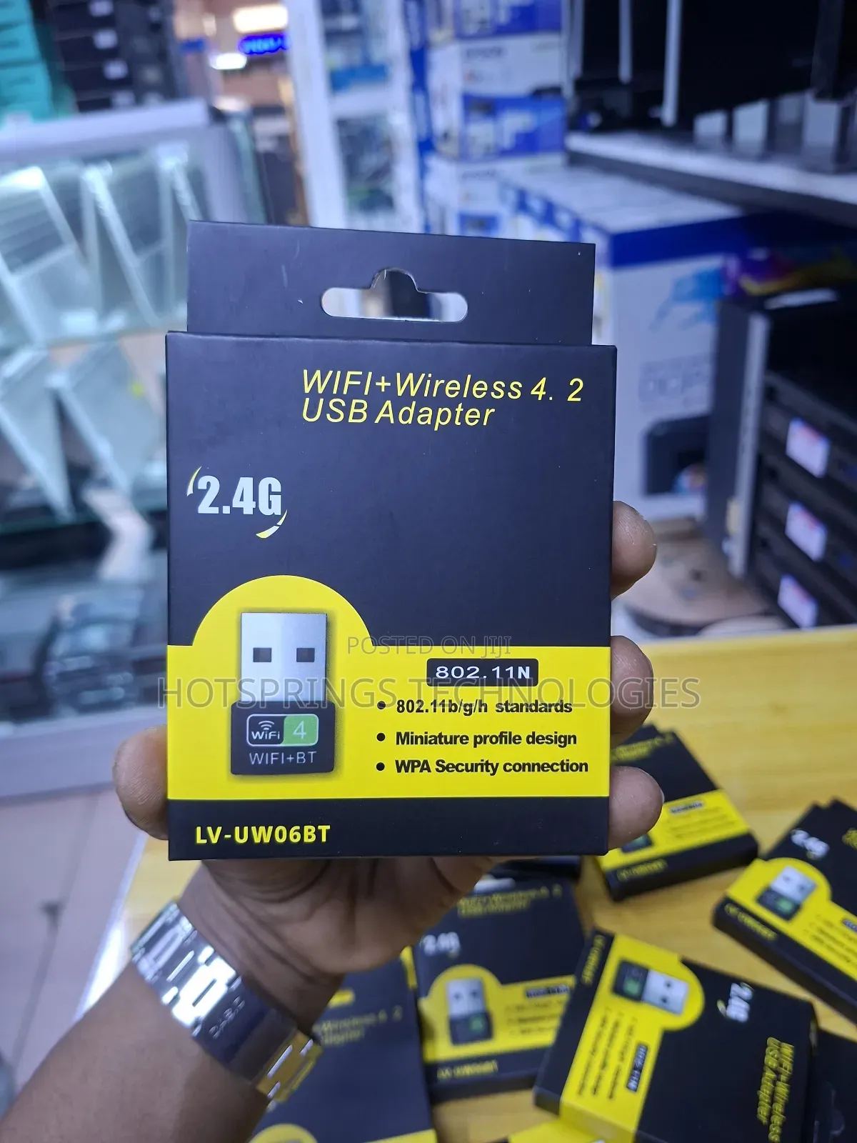 Wi-Fi + Bt4.2 Usb Adapter