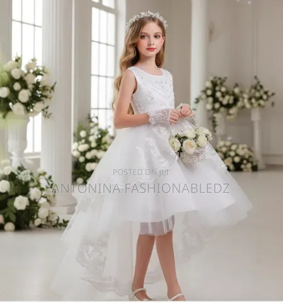 Flower Girl Pretty Dress 5-10 Yrs