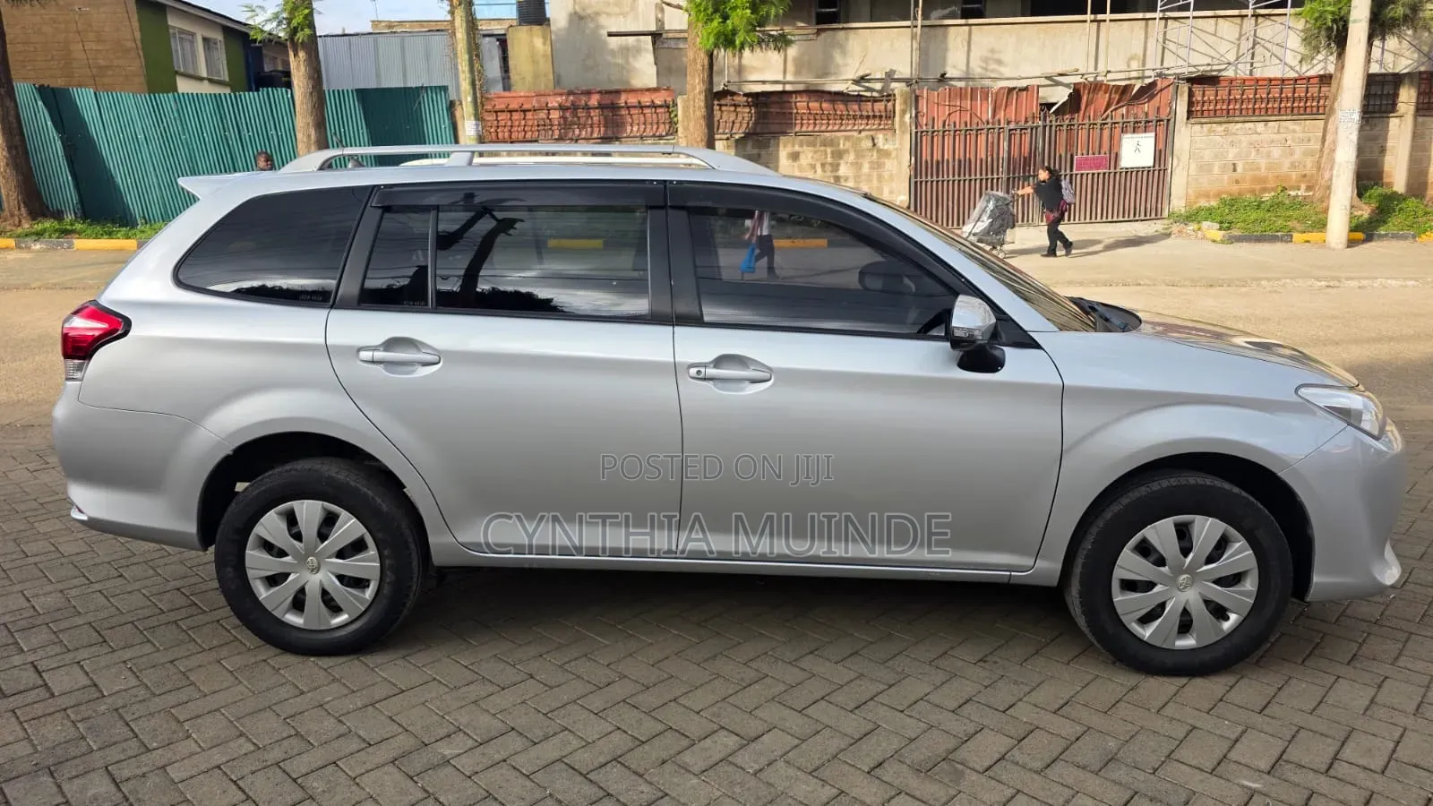 Toyota Corolla Fielder 2015 Silver