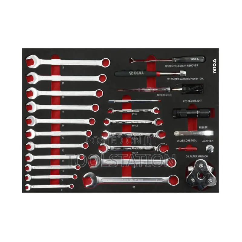 162 Piece Roller Cabinet Tool Cabinet Heavy Duty Yato Yt-55280
