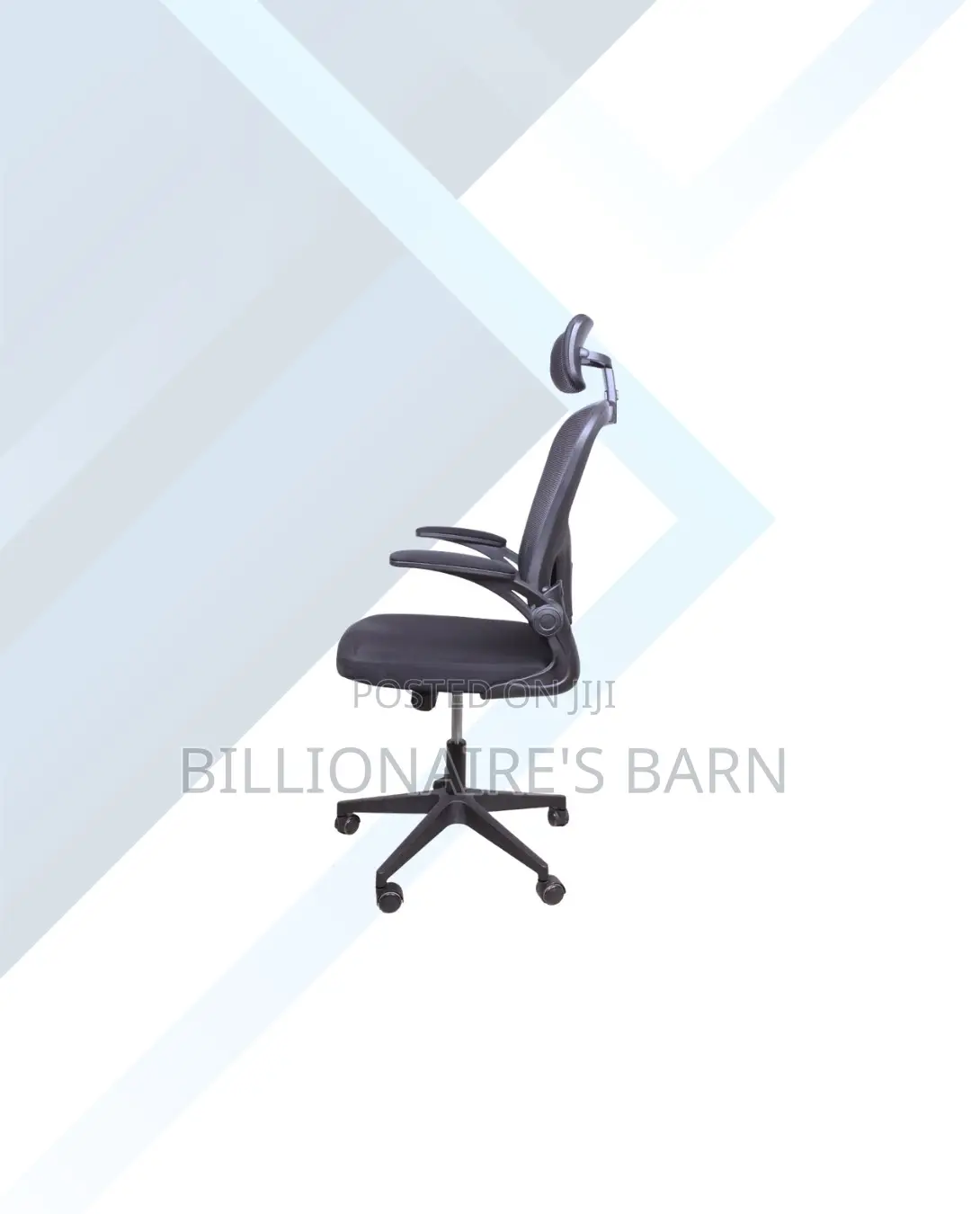Ergonomic Office Chair With Headrest for Focused Work Sessions