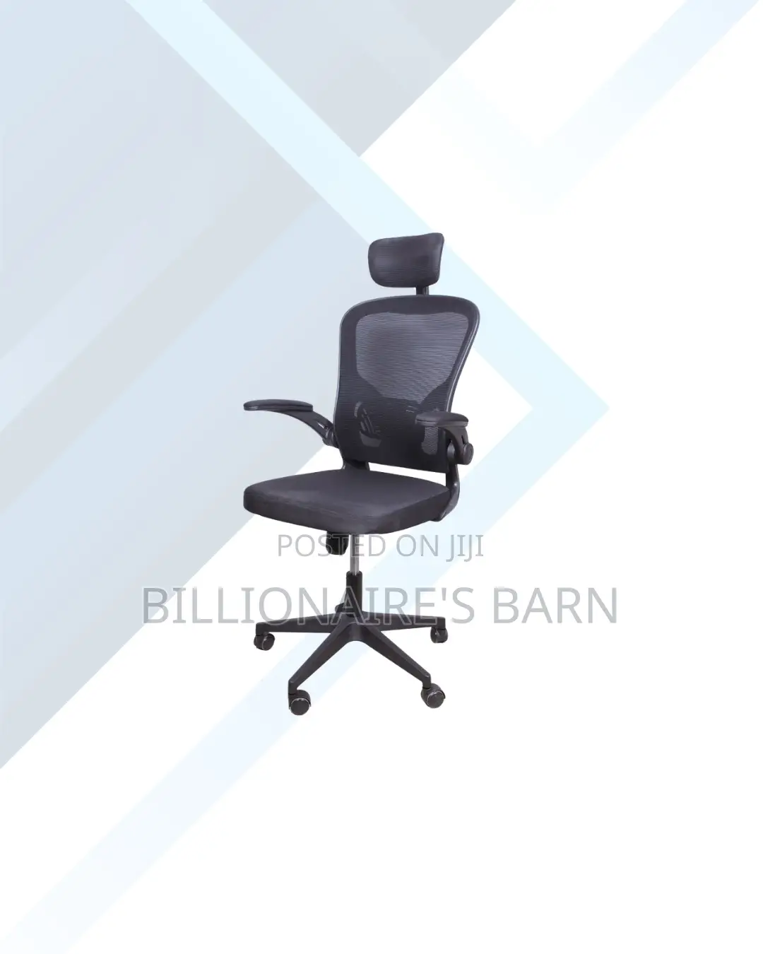 Ergonomic Office Chair With Headrest for Focused Work Sessions