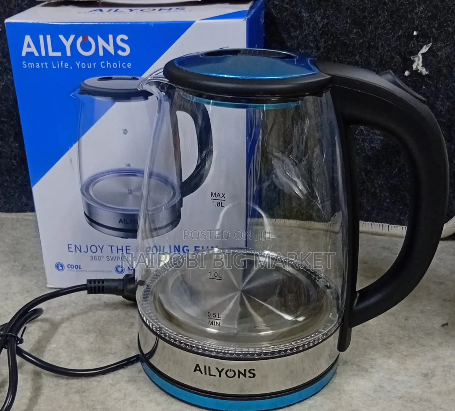 Electric Kettle Glass Made