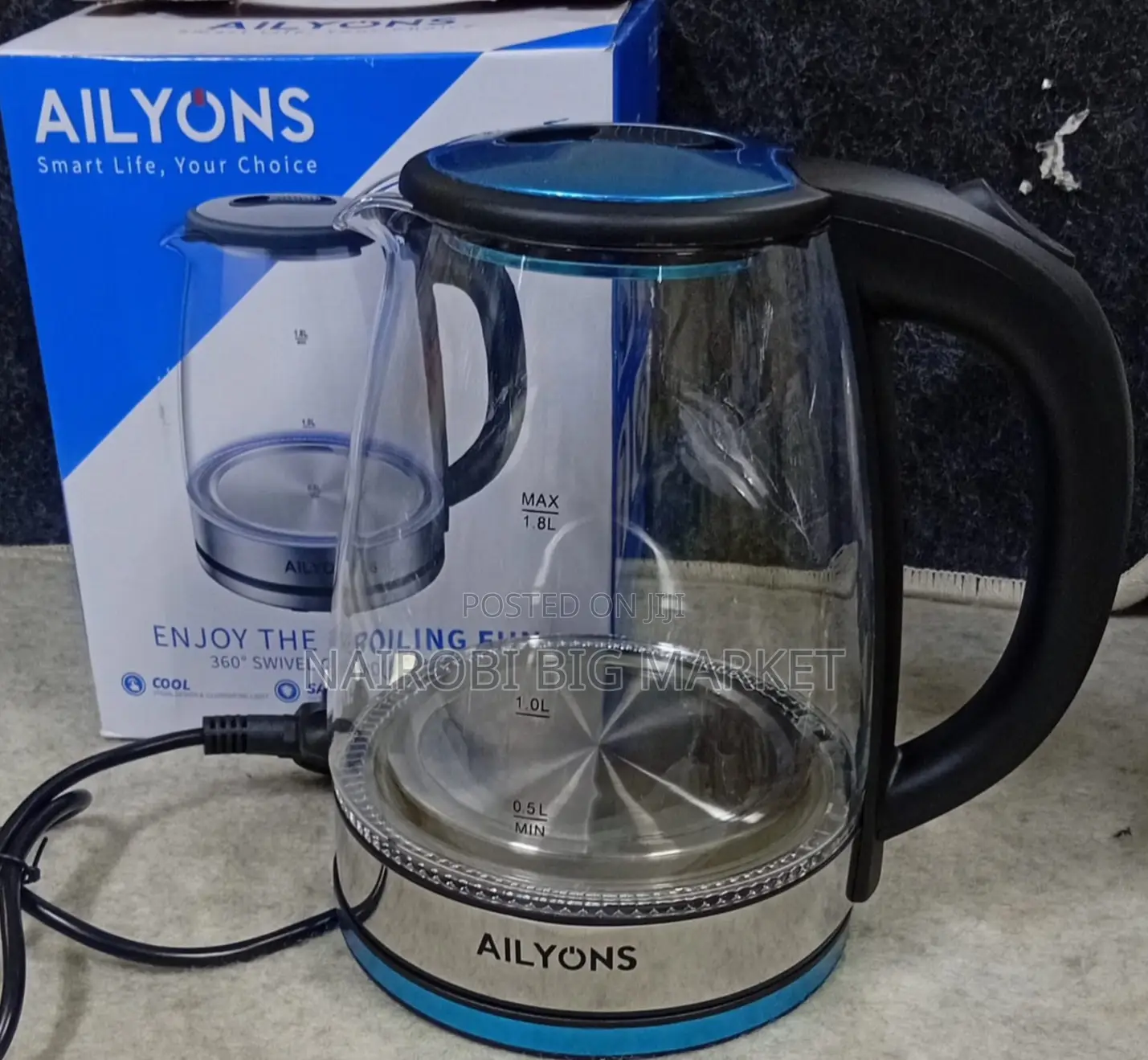 Electric Kettle Glass Made