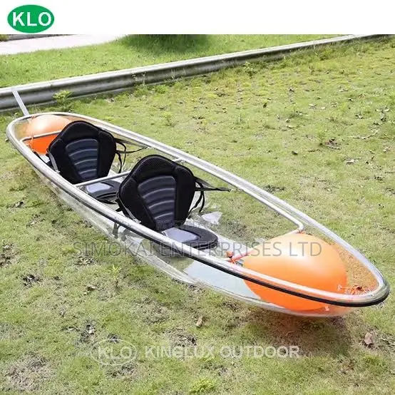 Two-Seater Clear Kayak / Transparent Boat