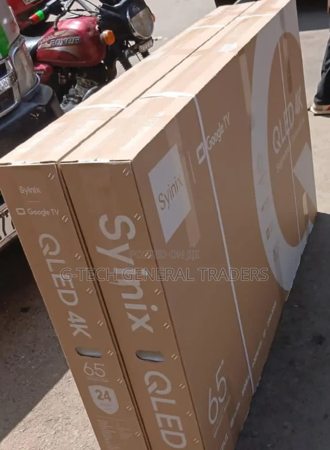 Syinix 65inch Uhd Qled Frameless Tv(1 Year Warranty)