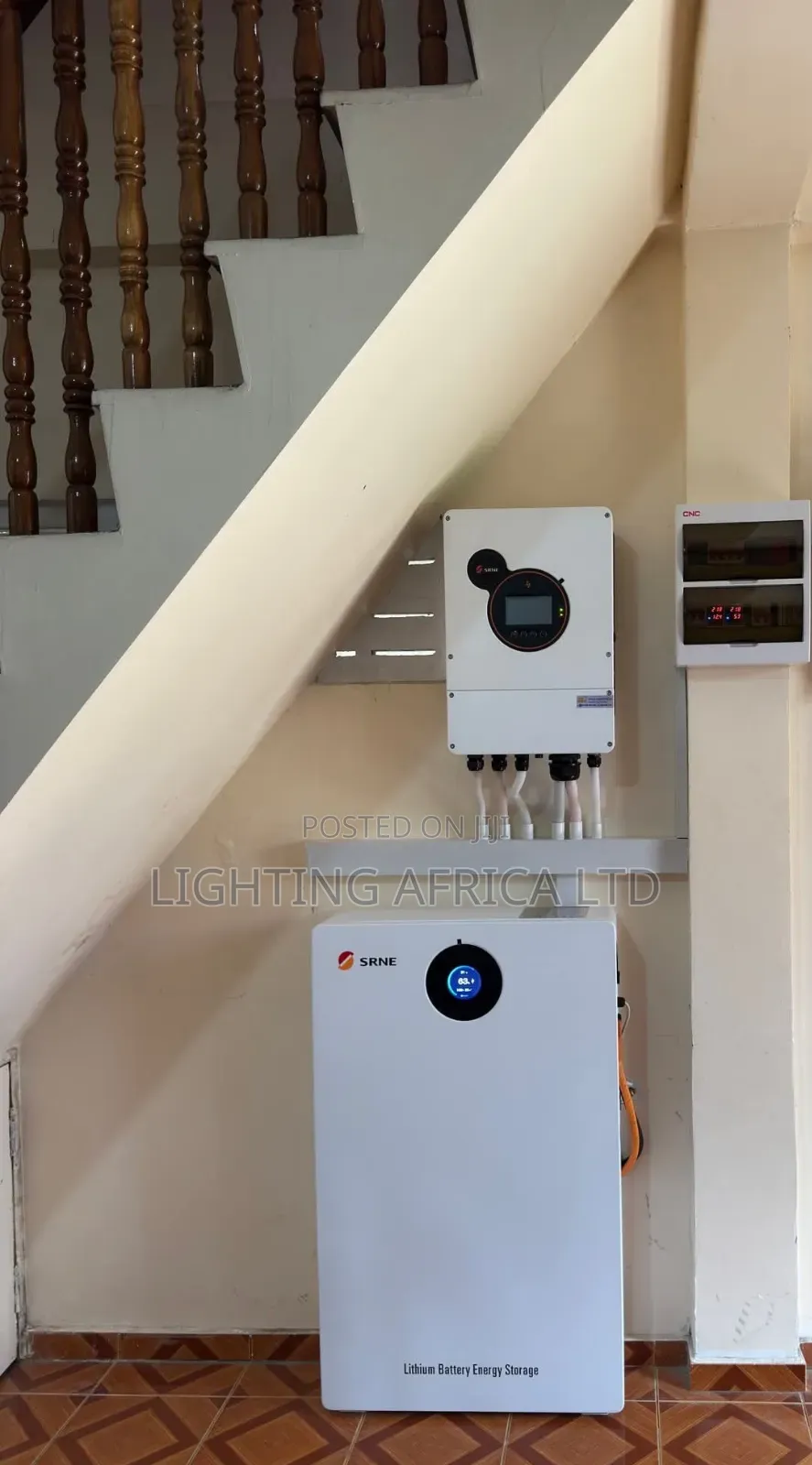 6kva - 5.12kwh Lithium - (6)600w Solar (Free Installation Transport)