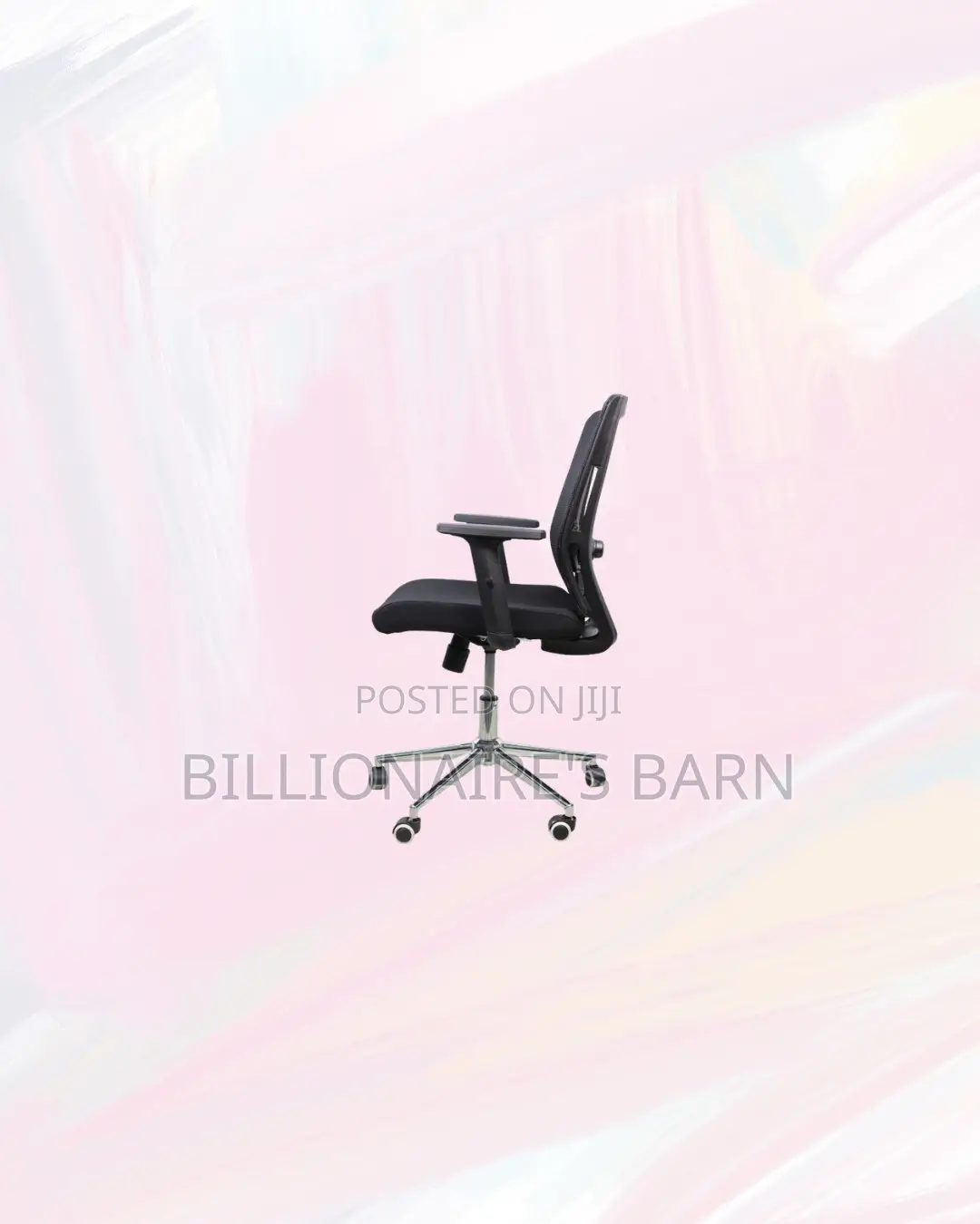 Practical Barn Origin Chair Mid Back Chrome for Focused Work Sessions