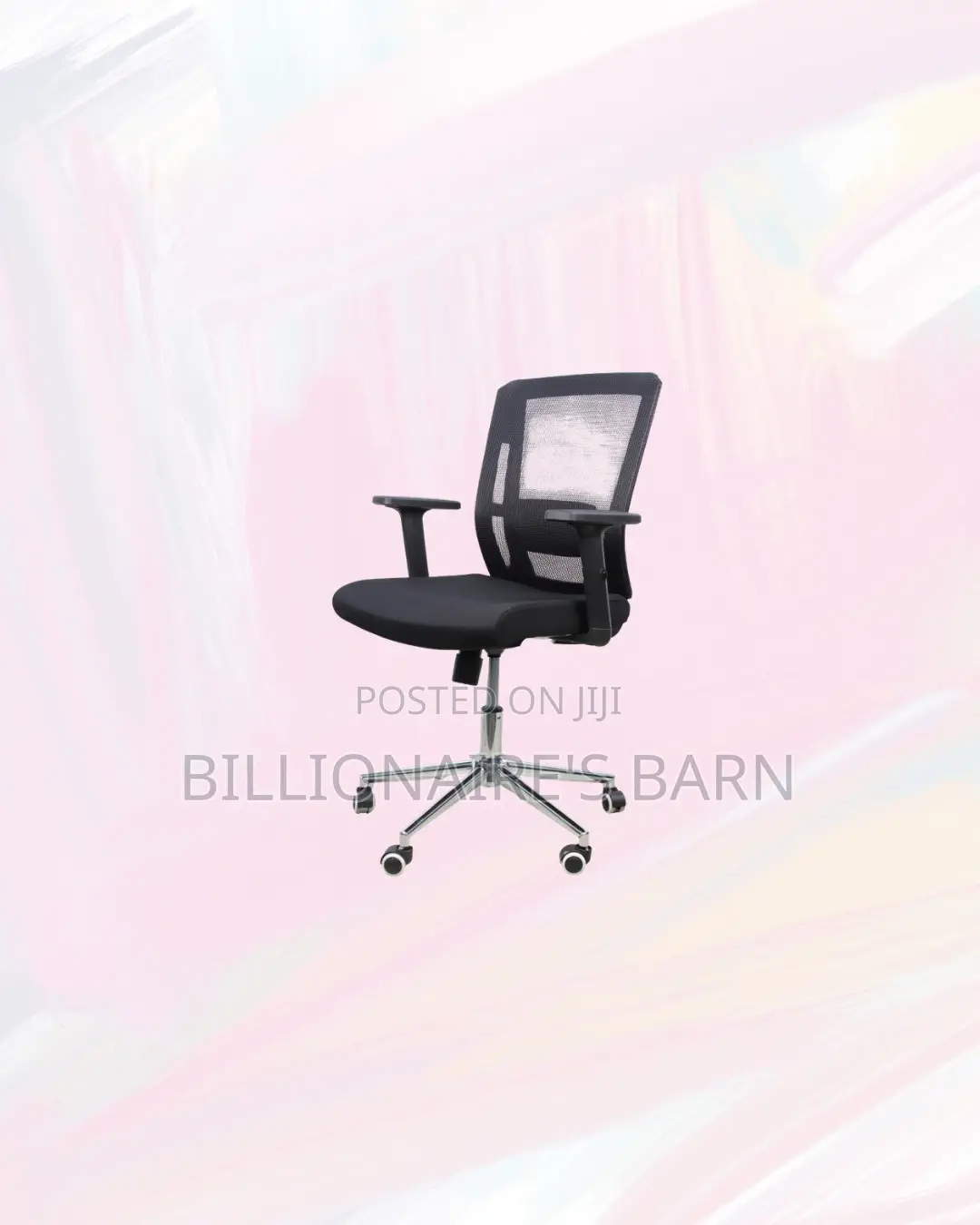 Practical Barn Origin Chair Mid Back Chrome for Focused Work Sessions