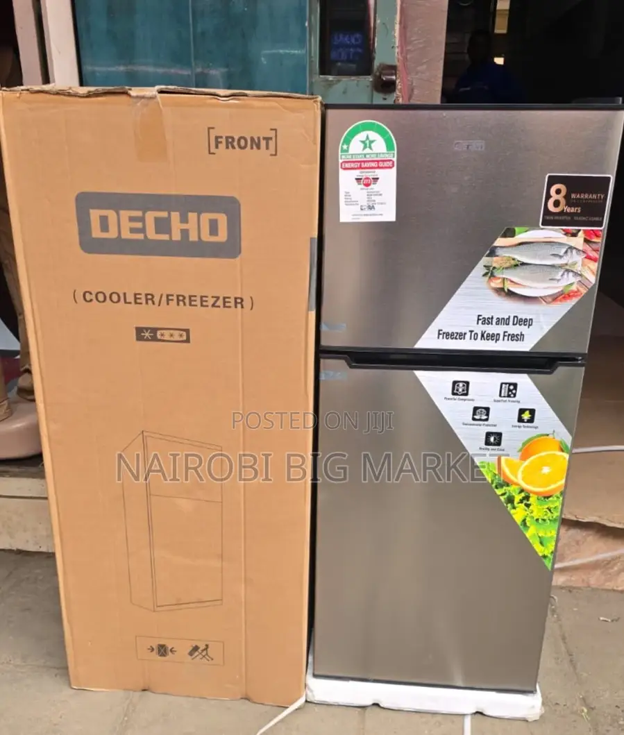 Decho 128 Litres Double Door Refrigerator