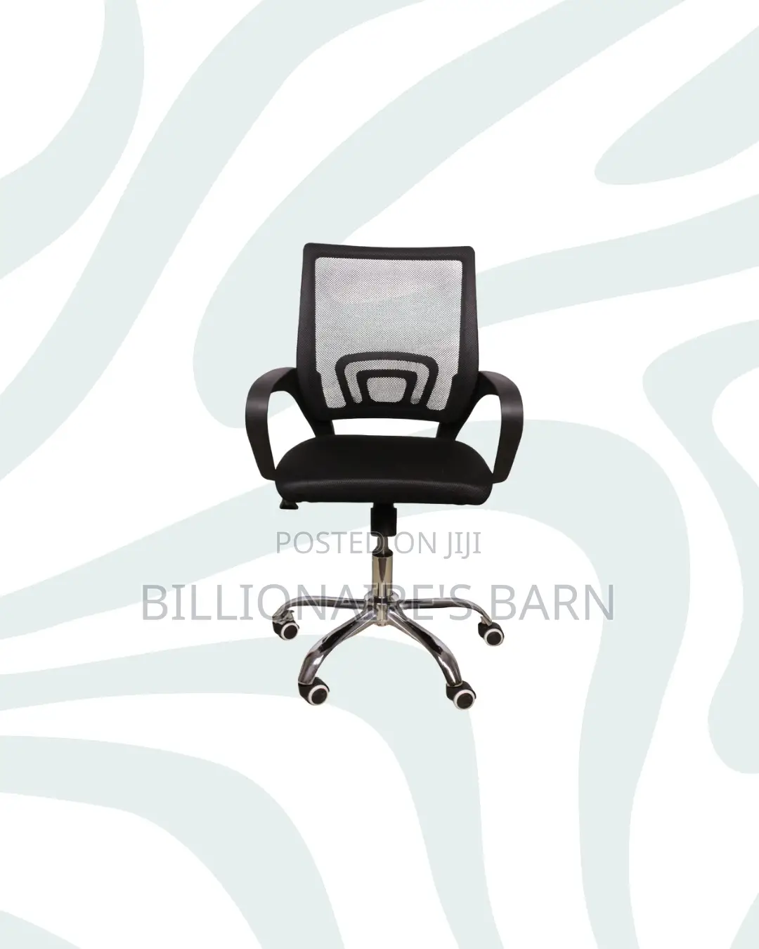 Secretarial Mesh Office Chair Ergonomic Design for Long Sitting Hours
